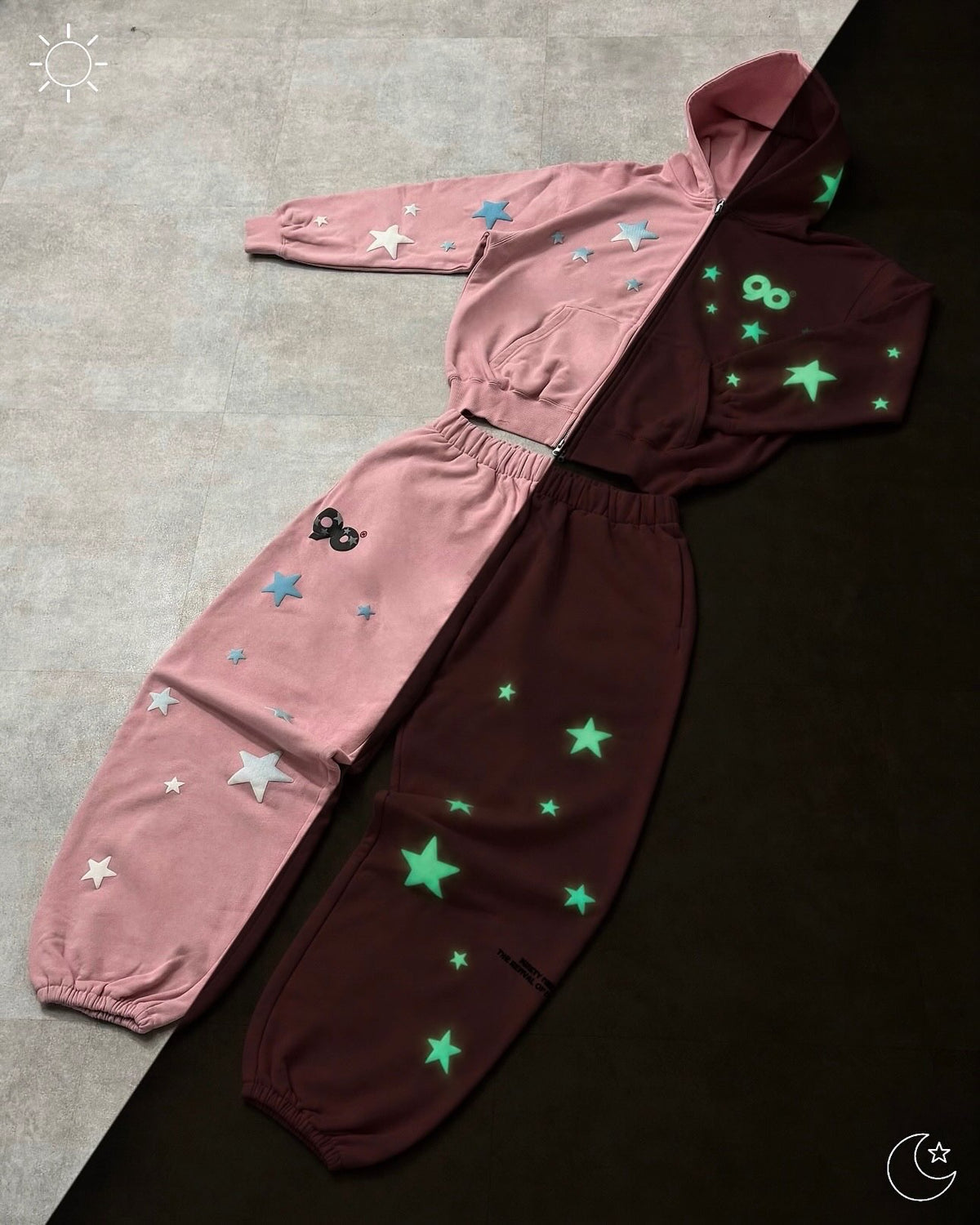 (預訂) 9090 90 Grow Star Allover Series *Glow in the dark (發售後7-14個工作天內到貨) ❌18/9 19:00截單