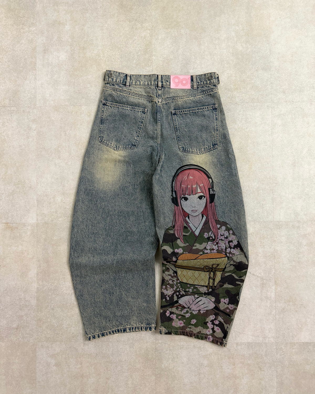 (預訂) 9090 x Backsideworks Baggy Denim Pants (發售後7-14個工作天到貨)