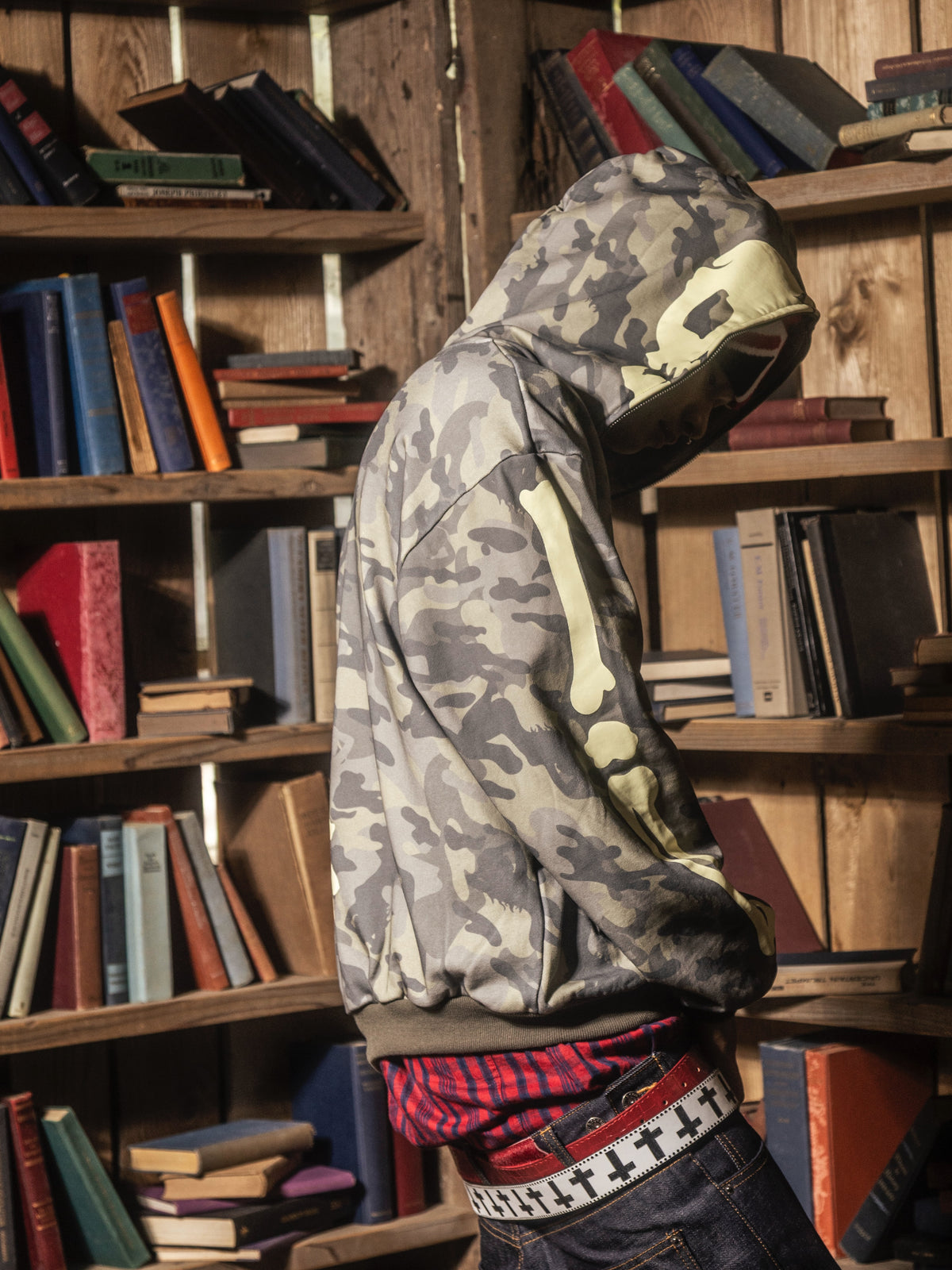 (預訂) 9090 Glow Bone Full Zip Hoodie (發售後7-14個工作天到貨)