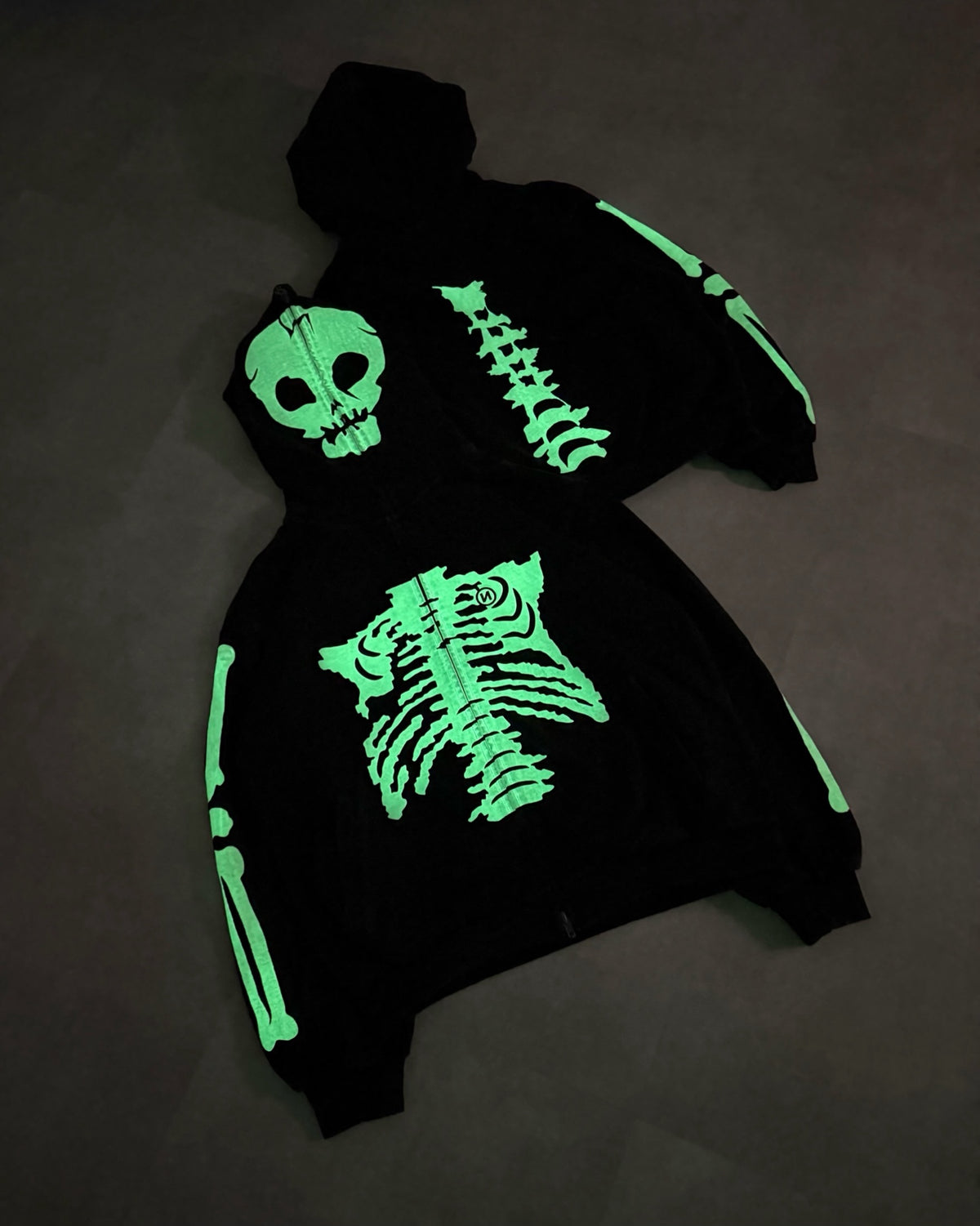 (預訂) 9090 Glow Bone Full Zip Hoodie (發售後7-14個工作天到貨)