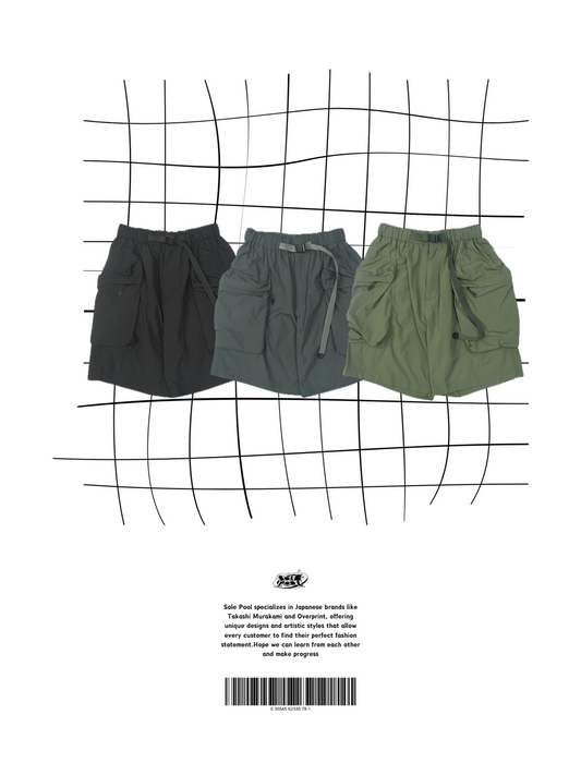 Quick-Dryong Double Pockets Nylon Short No.8825