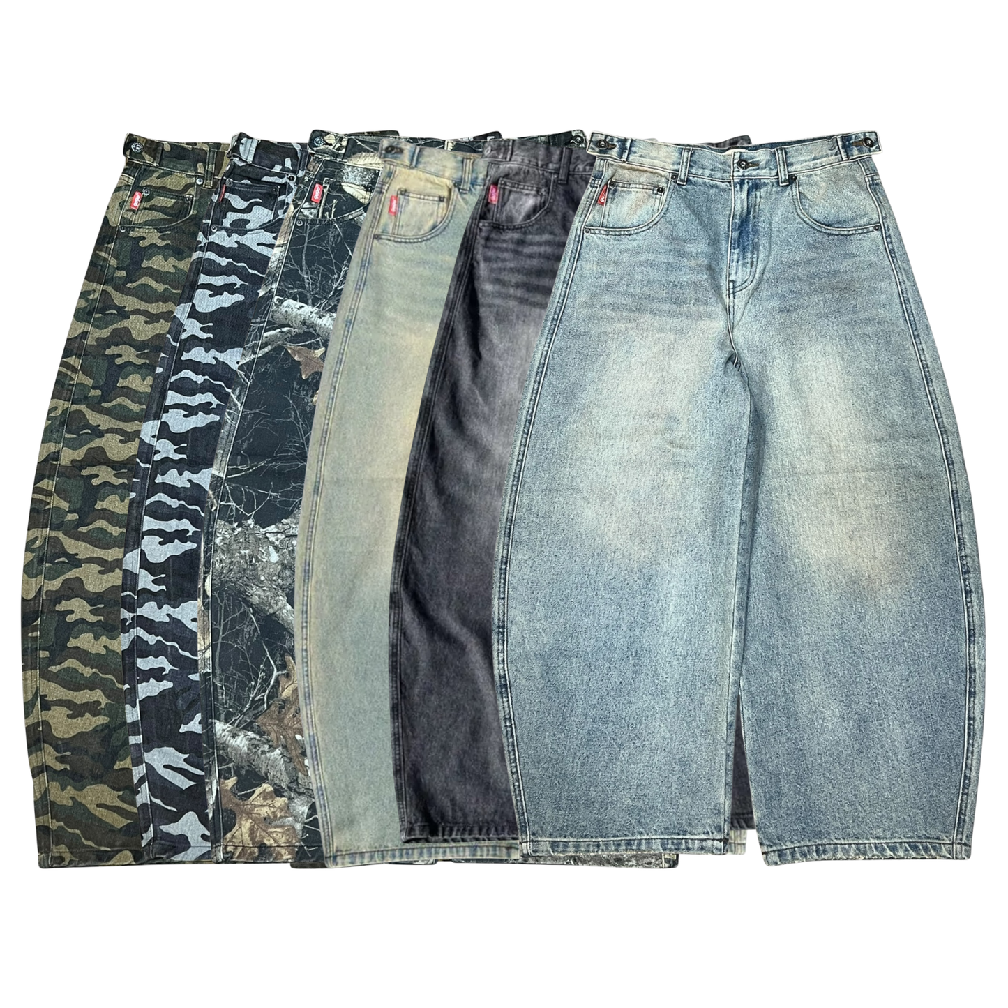 9090 King Logo Buggy Pants