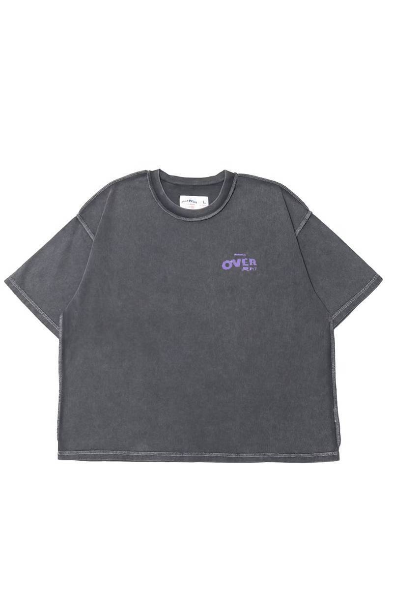 (預訂) Over Print Pop Art Tee Ver:24 *Glow in the dark (White / Grey)