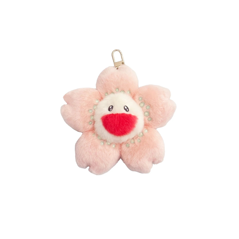 (預訂) Takashi Murakami Cherry Blossom Plush Mascot Keychain (預計2月尾到貨)