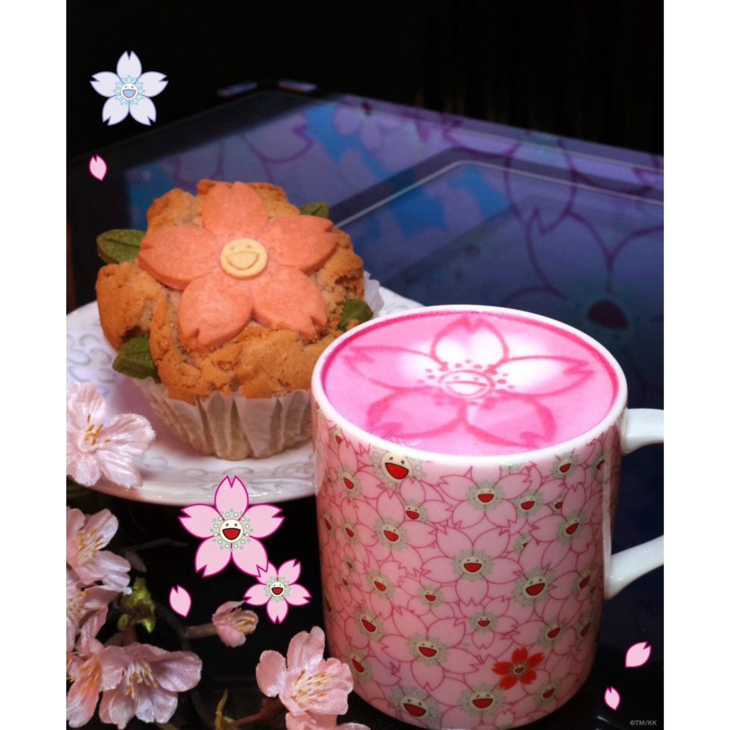 村上隆 Takashi Murakami Cherry Blossom Mug