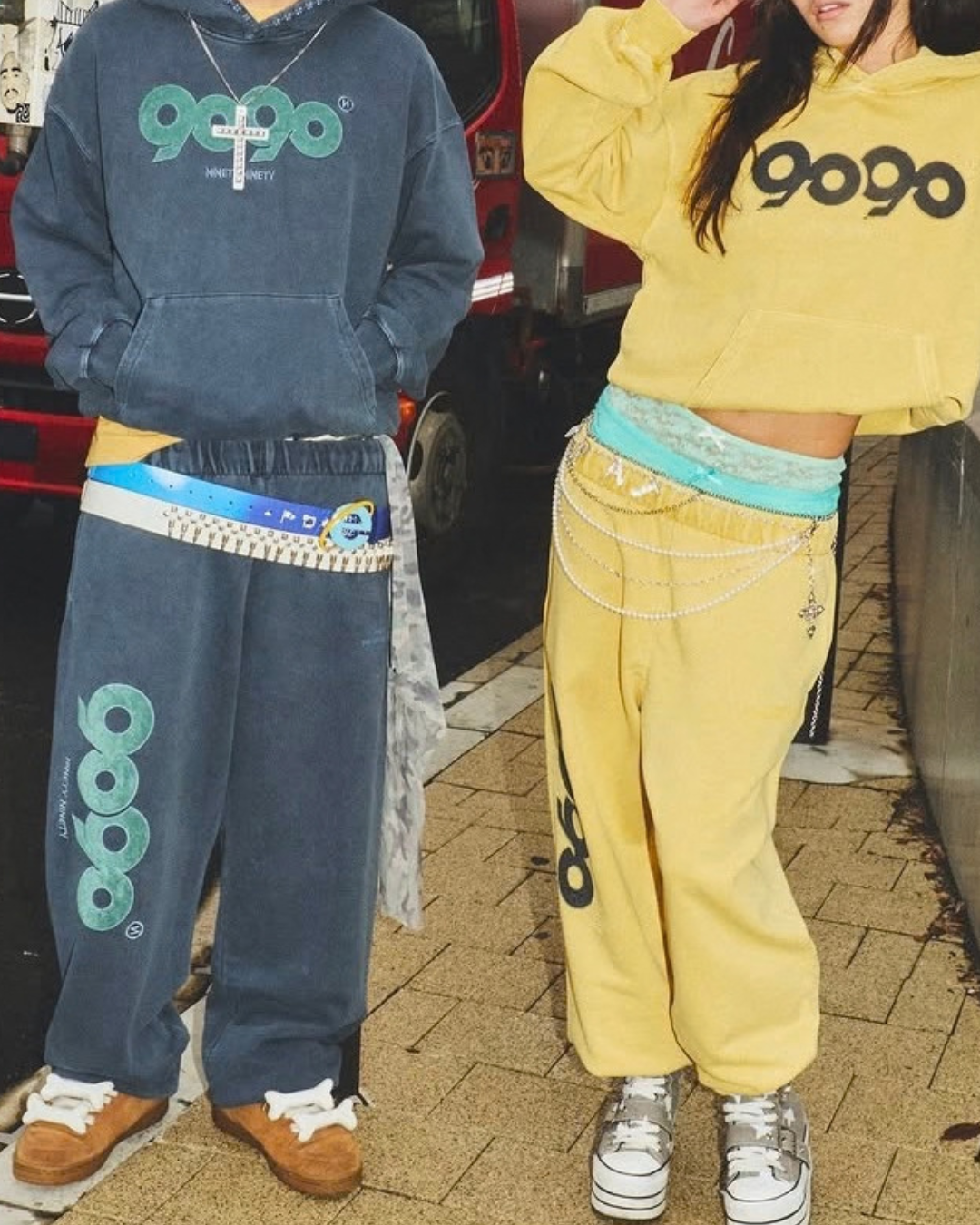 (預訂) 9090 OG Logo Stitched Hoodie (發售後7-14個工作天到貨)