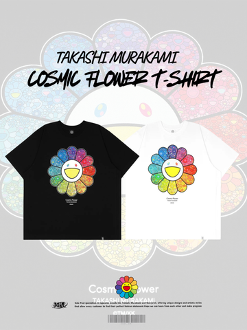 TAKASHI MURAKAMI COMSIC FLOWER T-SHIRT