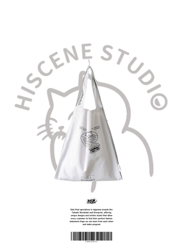 Hiscene Studio RE-DESIGN Sandwich Tote Bag