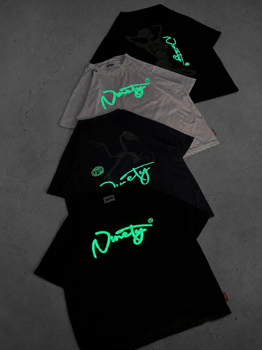 (預訂) 9090 Ninety X-ray Bone Graphic Tee *Glow in the dark (約7-14個工作天到貨)