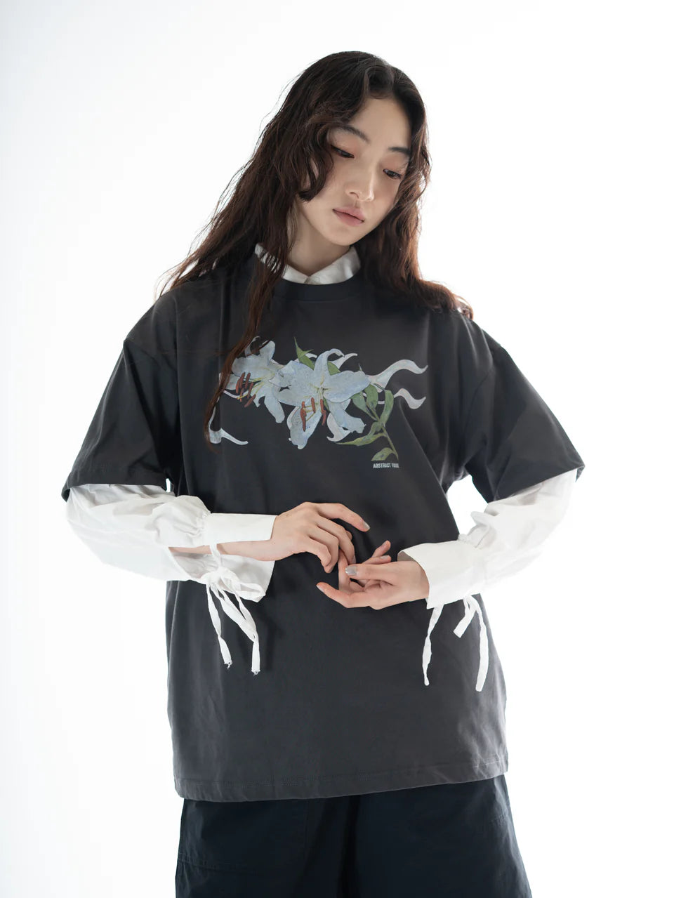 Abstract Fudge Casablanca Tee (Dark Grey)