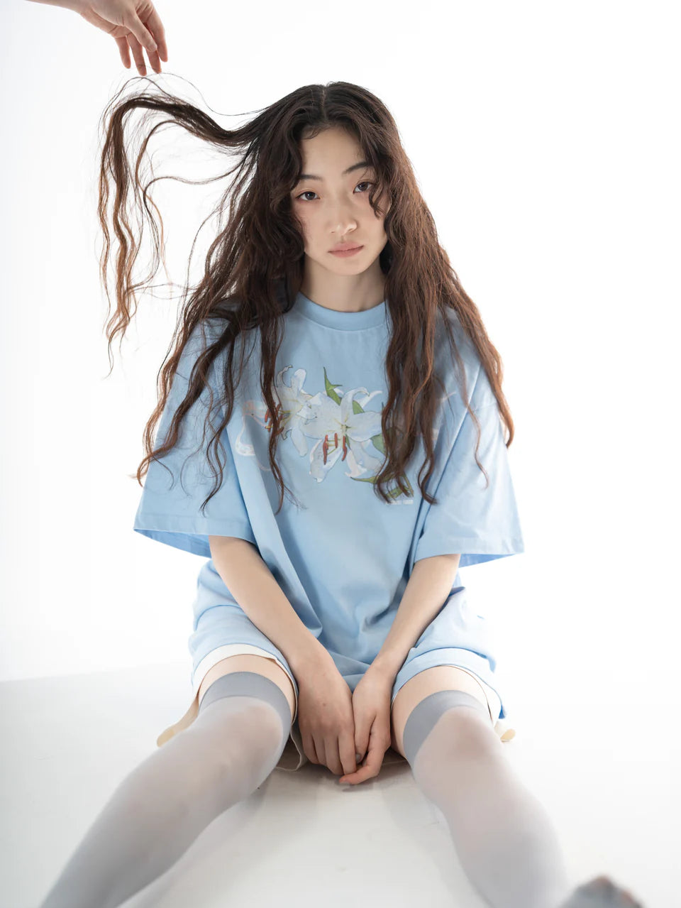 Abstract Fudge Casablanca Tee (Light Blue)