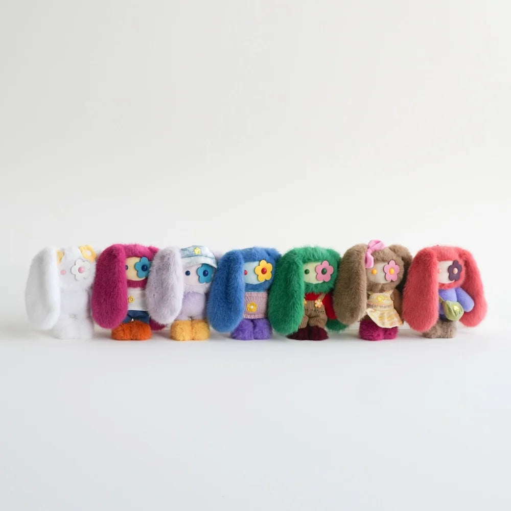 (現貨) JUJU x Ny Flower Market Plush Keychain Blind Box Cj Hendry