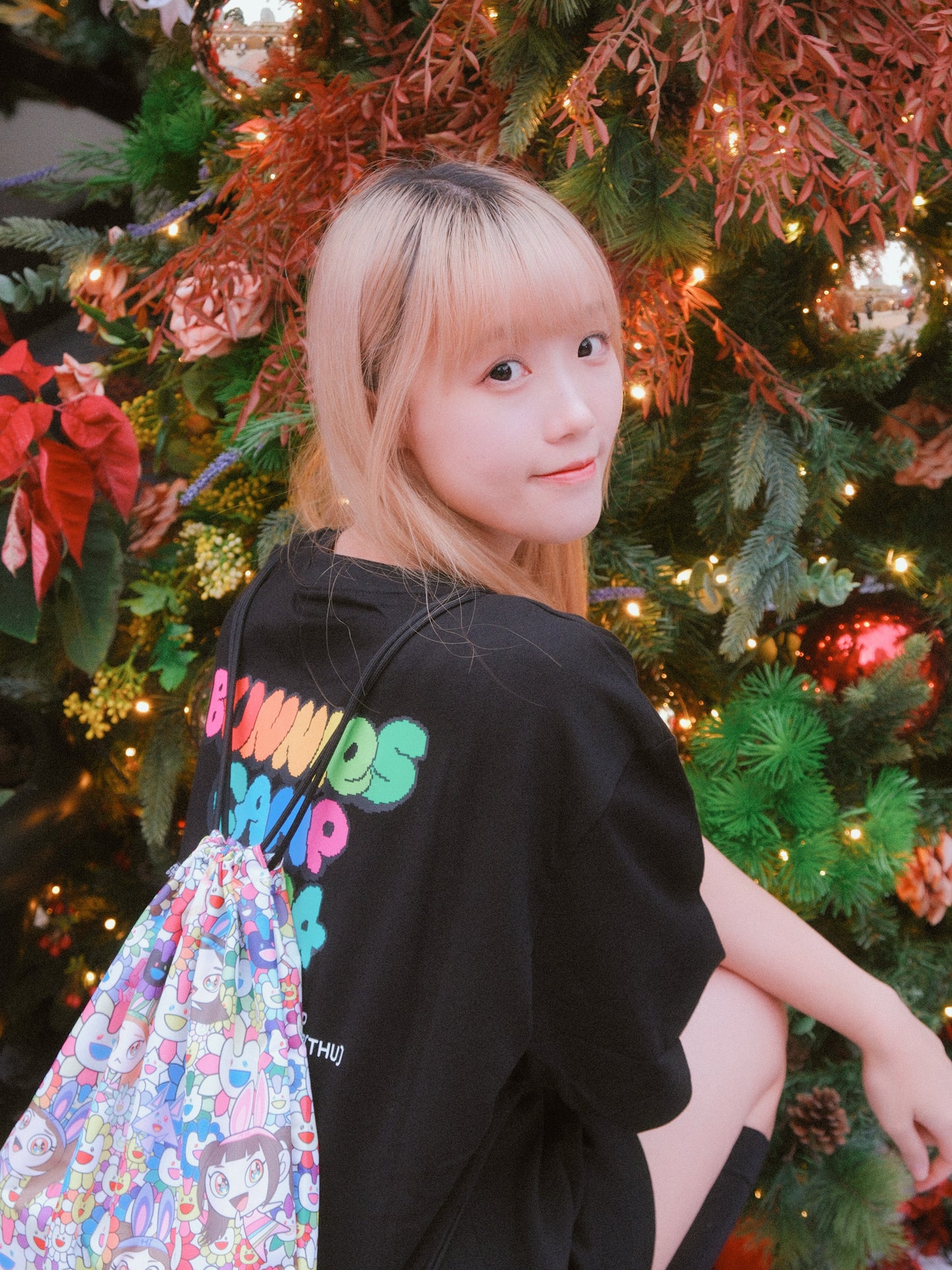 Newjeans x Murakami Bunnie Camp 2024 Tokyo Dome Tee