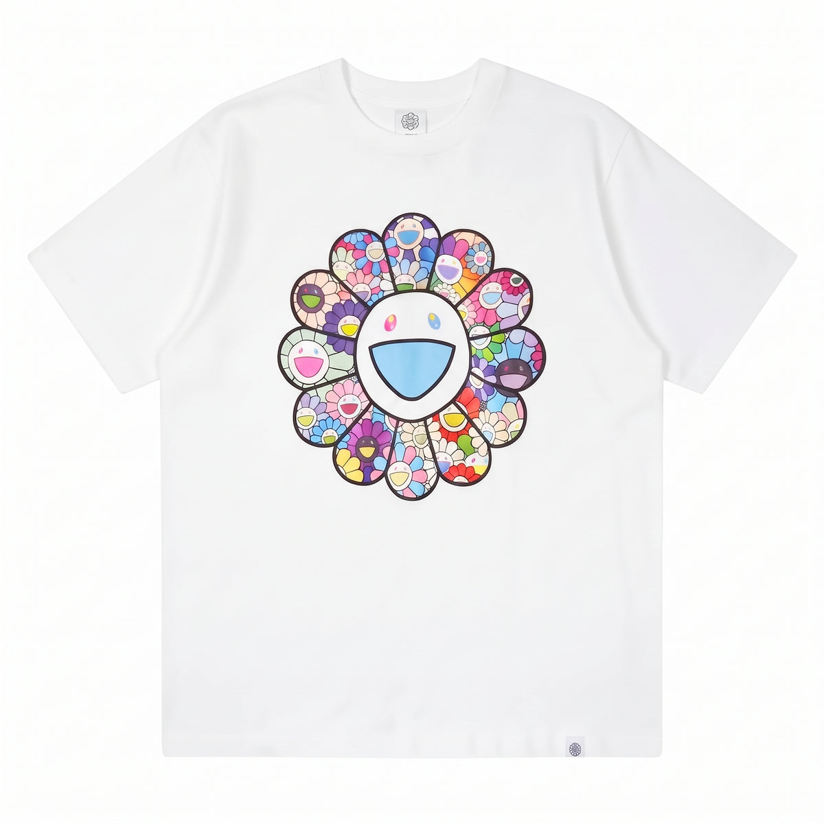 村上隆 Takashi Murakami Flowers in Pastel Colors T-Shirt