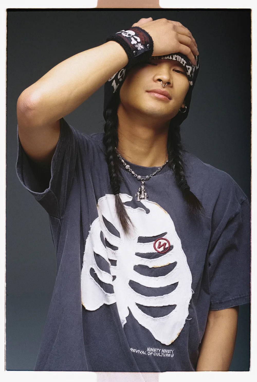 (預訂) 9090 Burned Bone Patch Tee (約7-14個工作天到貨) ❌26/6 19:00截單