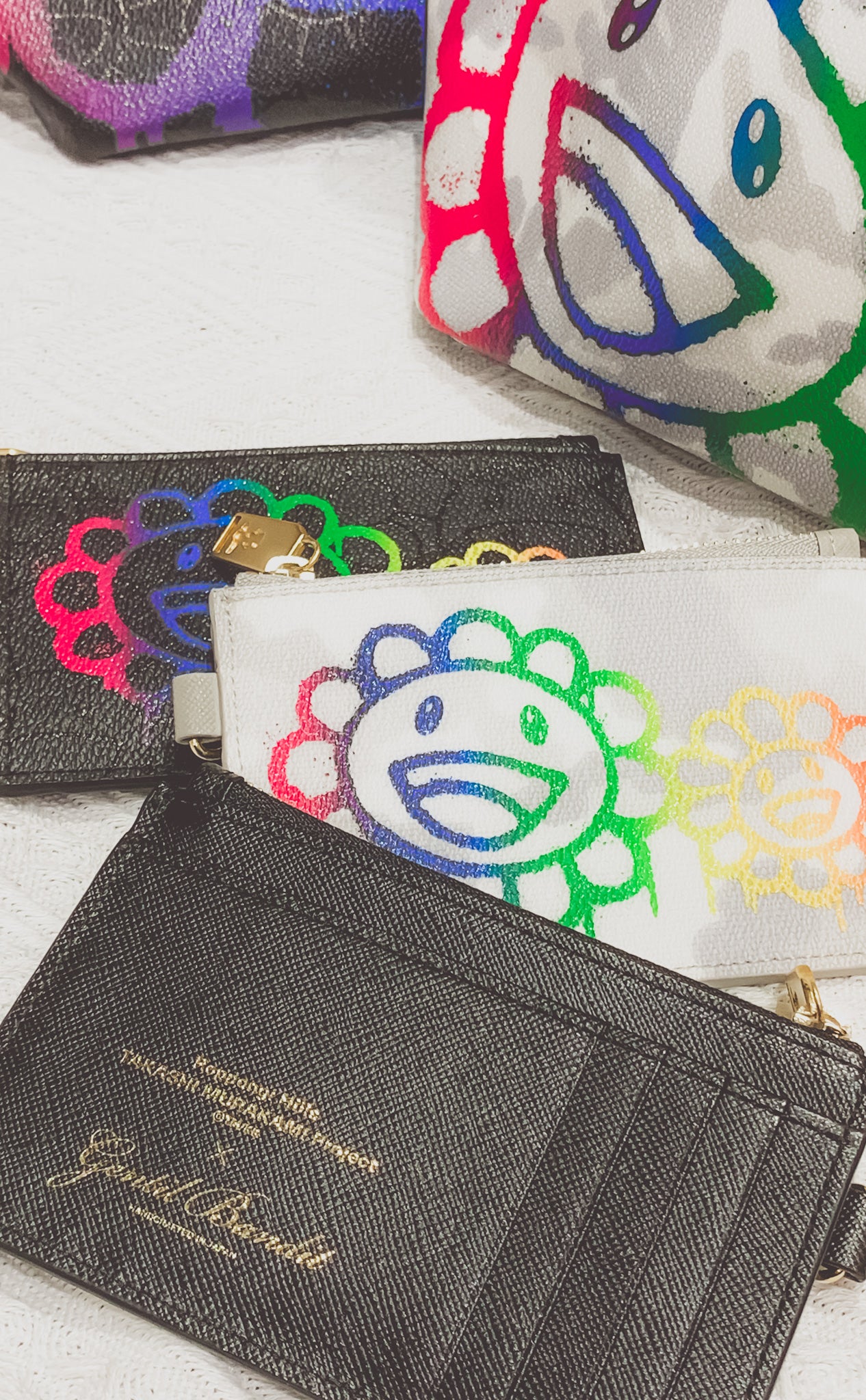 村上隆 Takashi Murakami x Gentil Bandit Zip Wallet