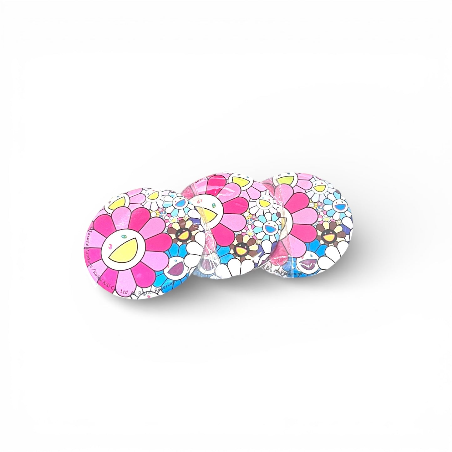 村上隆 Takashi Murakami STAR Metal Flower Pin