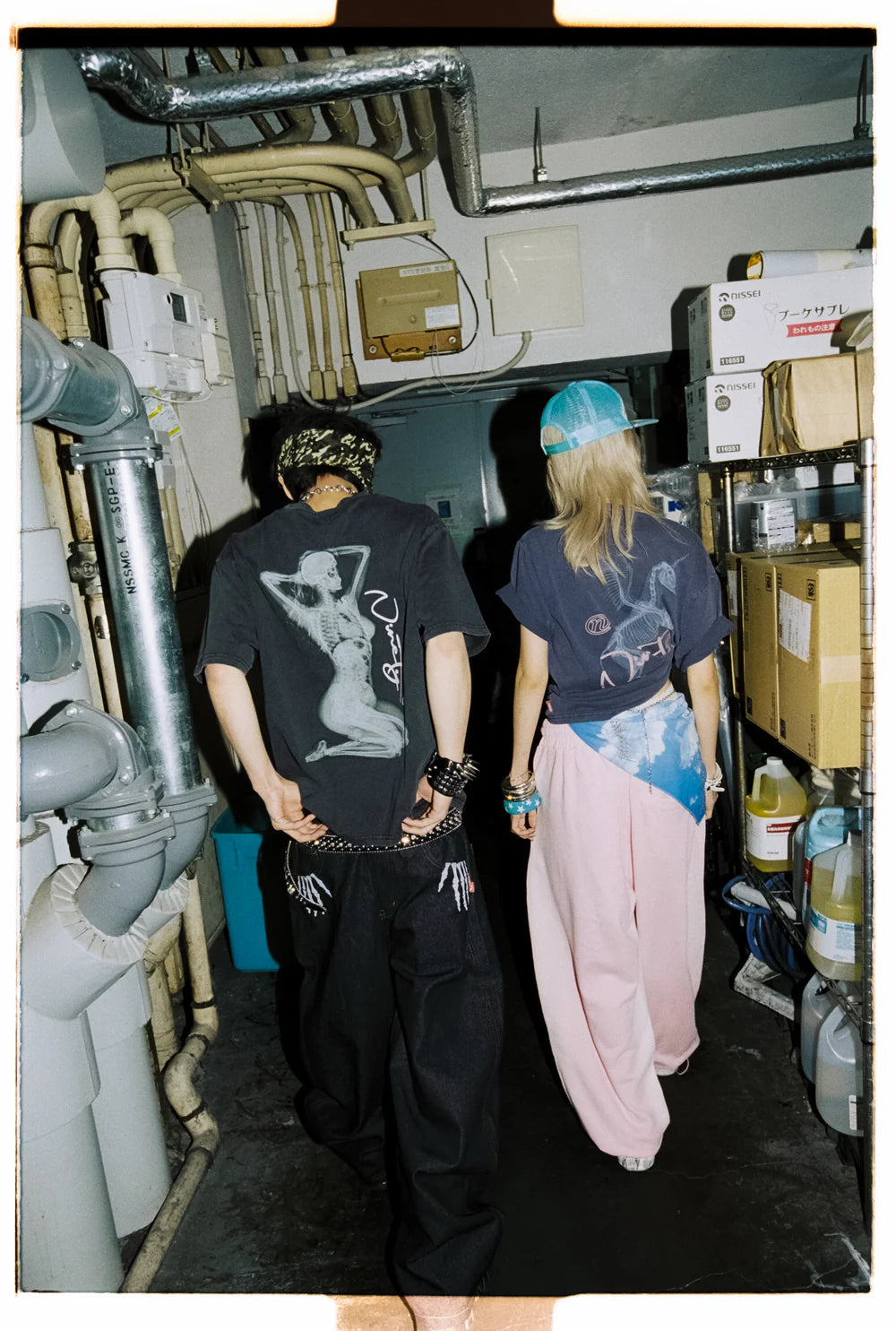 (預訂) 9090 Ninety X-ray Bone Graphic Tee *Glow in the dark (約7-14個工作天到貨)
