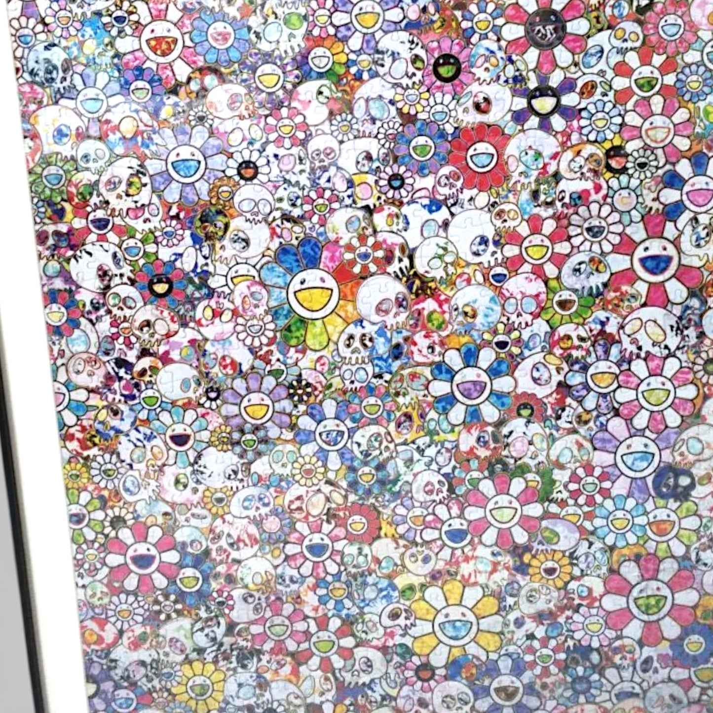村上隆 Takashi Murakami Skull & Flower Jigsaw Puzzle (875Pic)