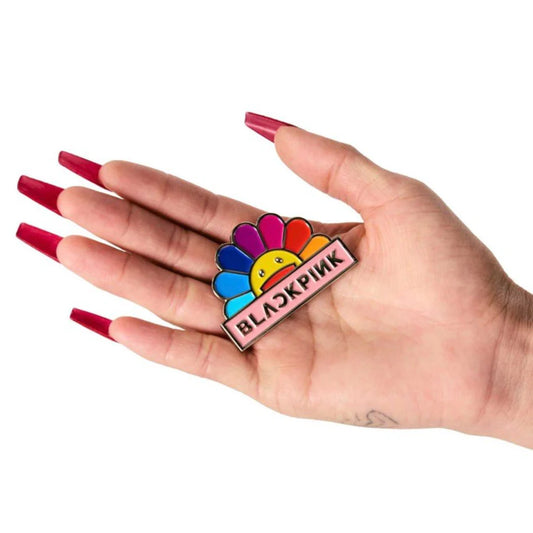 Tmkk x Blackpink Enamel Pin (Rainbow)