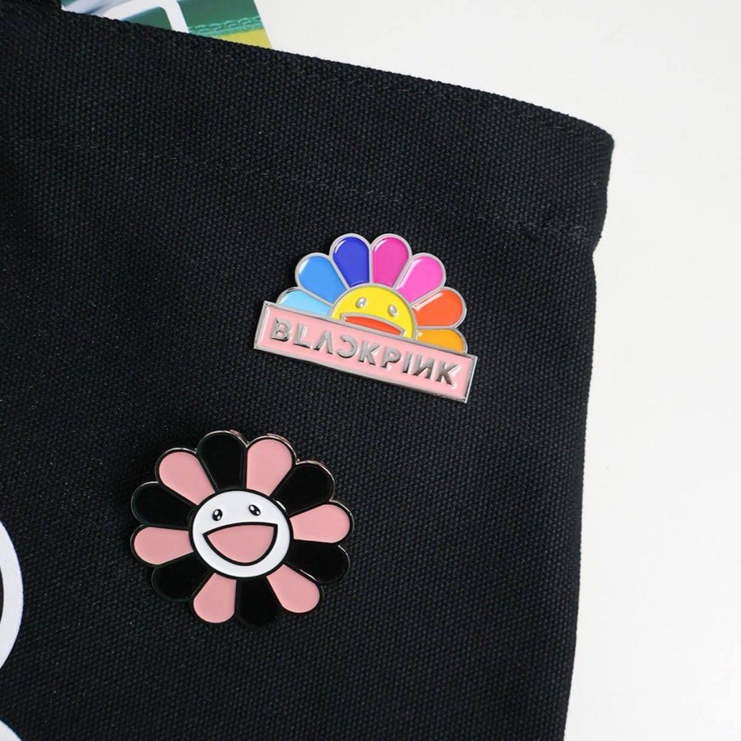 Tmkk x Blackpink Enamel Pin (Rainbow)