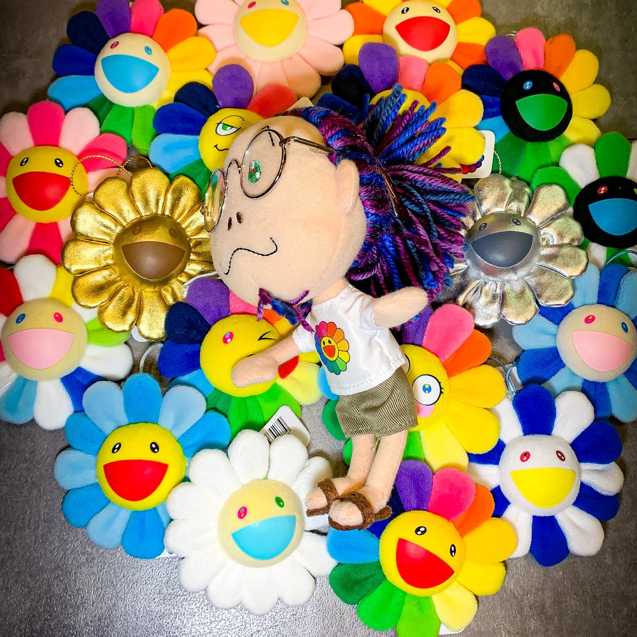 村上隆 Takashi Murakami Murakami Doll Mini Keychain (~13cm)
