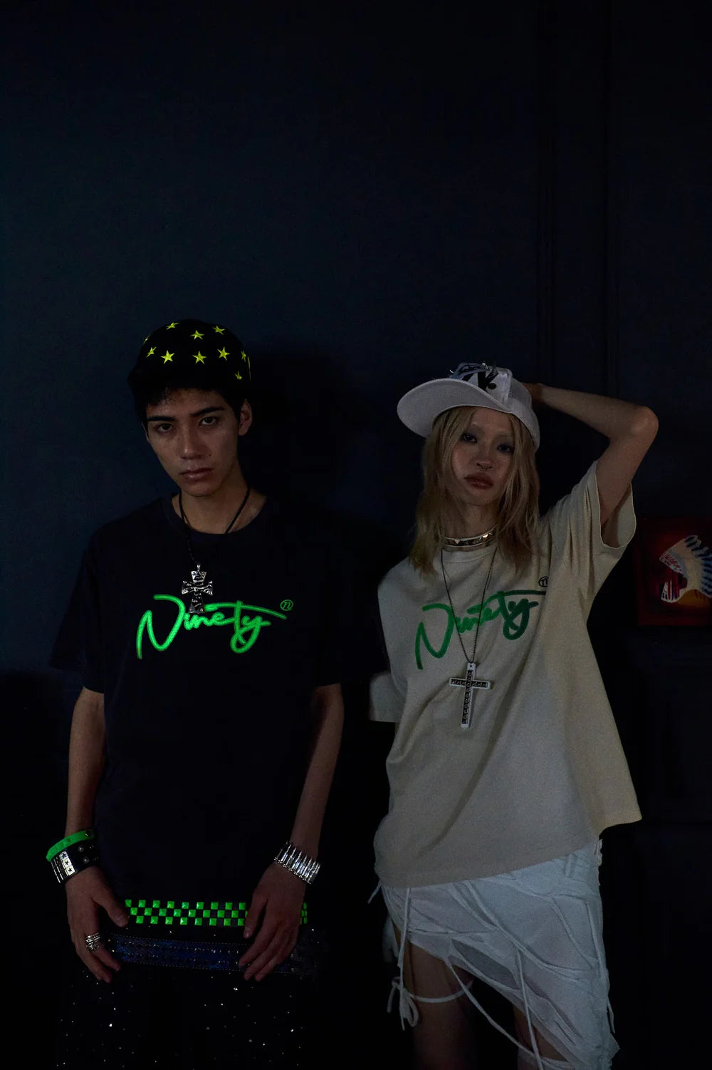 (預訂) 9090 Ninety X-ray Bone Graphic Tee *Glow in the dark (約7-14個工作天到貨)