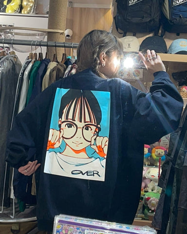 Over print Pop Art Sweatshirts Like LS Ver:16