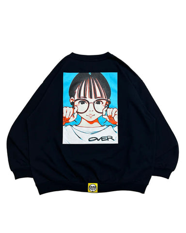 Over print Pop Art Sweatshirts Like LS Ver:16