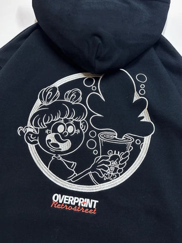 Over print Drink Hoodie (EMB VER.) & TOYS