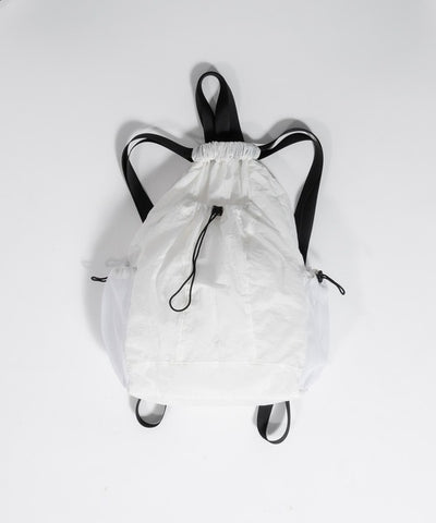 Perushu Nylon Mesh 3-Pocket Knapsack