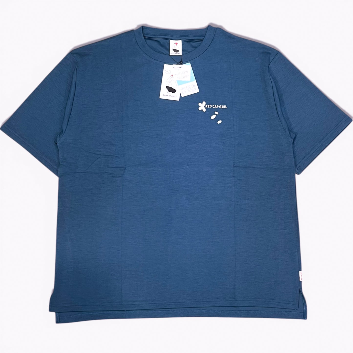 RED CAP GIRL Sakura Black Cat Cool Touch T-Shirt