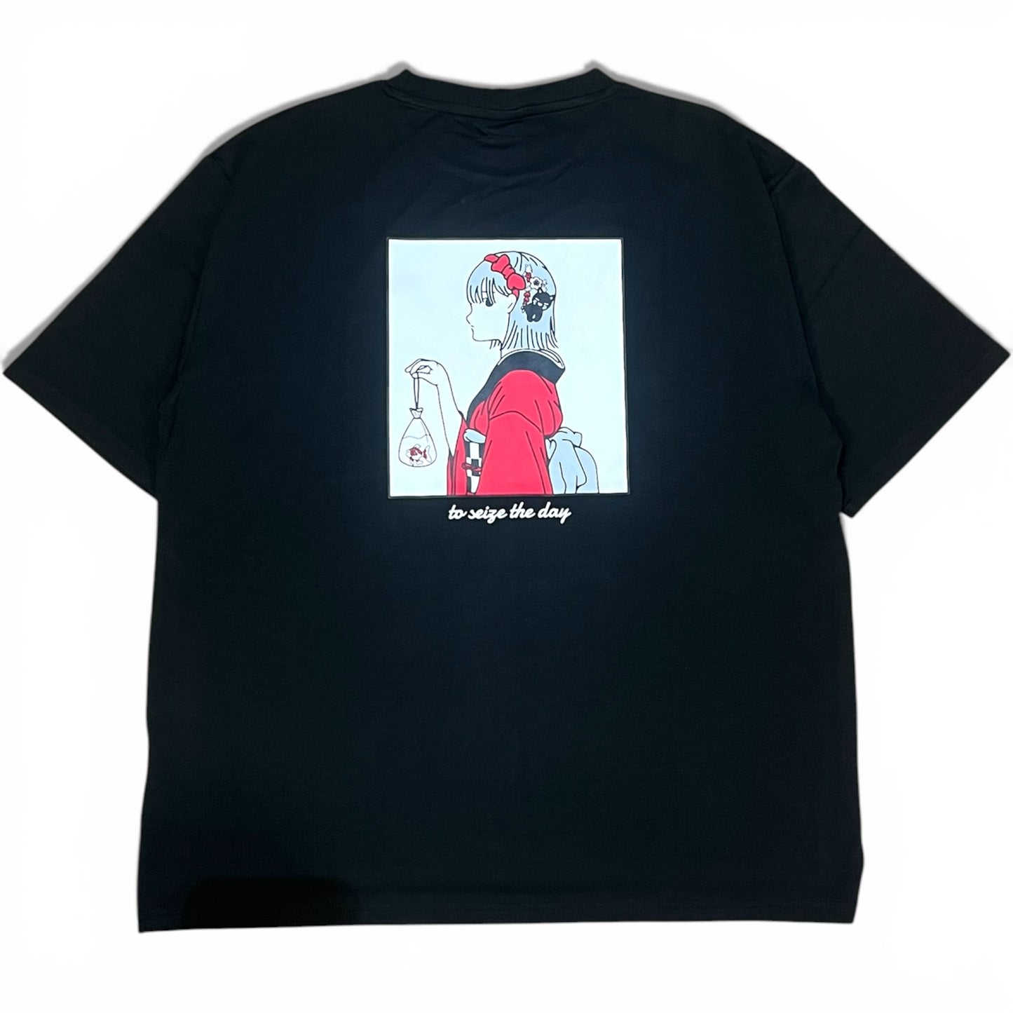 RED CAP GIRL Goldfish Cool Touch T-Shirt