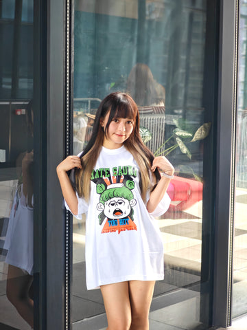 Over print Hate Sauna Tee