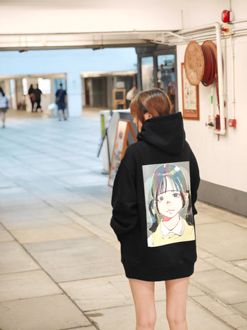 Over print Pop Art Hoodie Ver:18 *Aurora Reflector (改) JQ Name