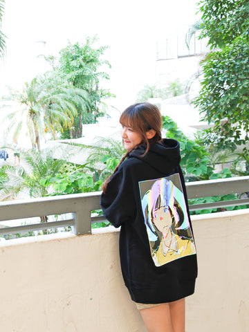 Over print Pop Art Hoodie Ver:18 *Aurora Reflector (改) JQ Name