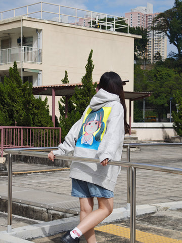 Over Print Pop Art Hoodie Ver:18 (EMB Ver.) & TOYS *Glow in the dark