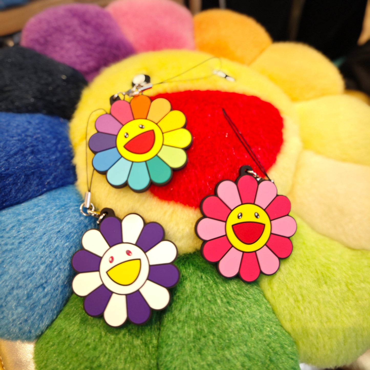 村上隆 Takashi Murakami Flower Rubber Strap