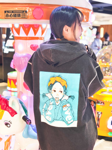 Over print Pop Art Hoodie Ver:1 EMB Ver.