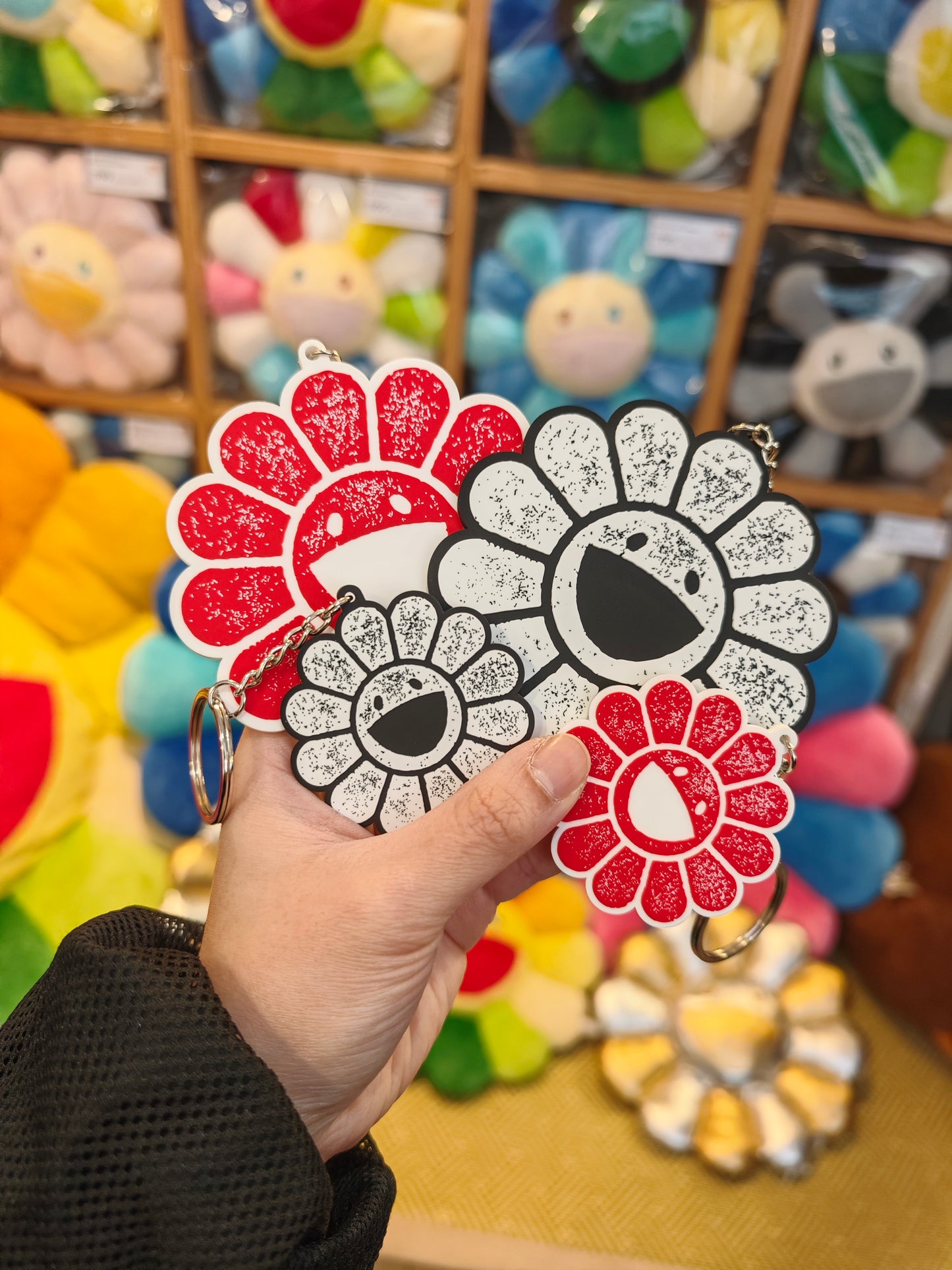 村上隆 Takashi Murakami Radio Rubber Keyring