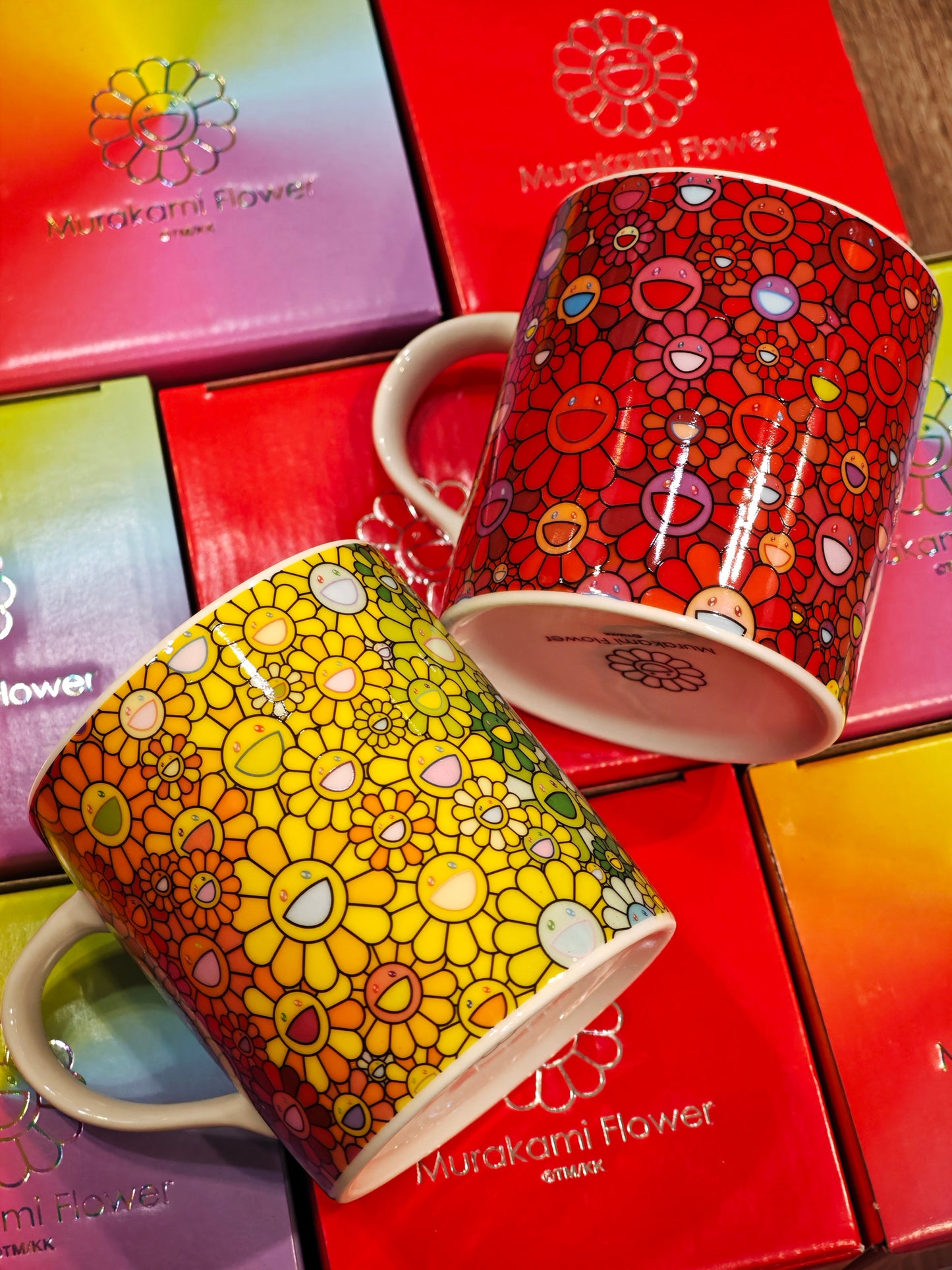 Takashi Murakami Flower Field Mug 2025