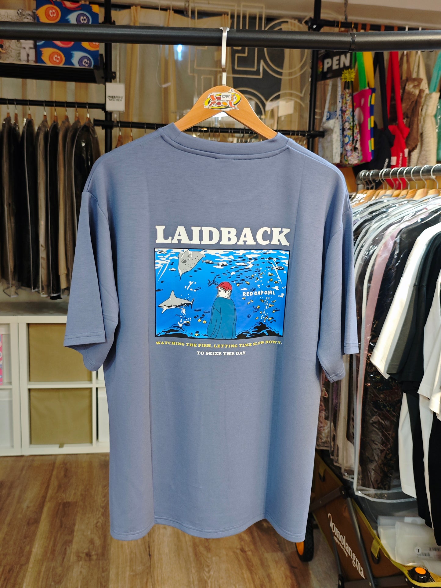 RED CAP GIRL Aquarium Cool Touch T-Shirt