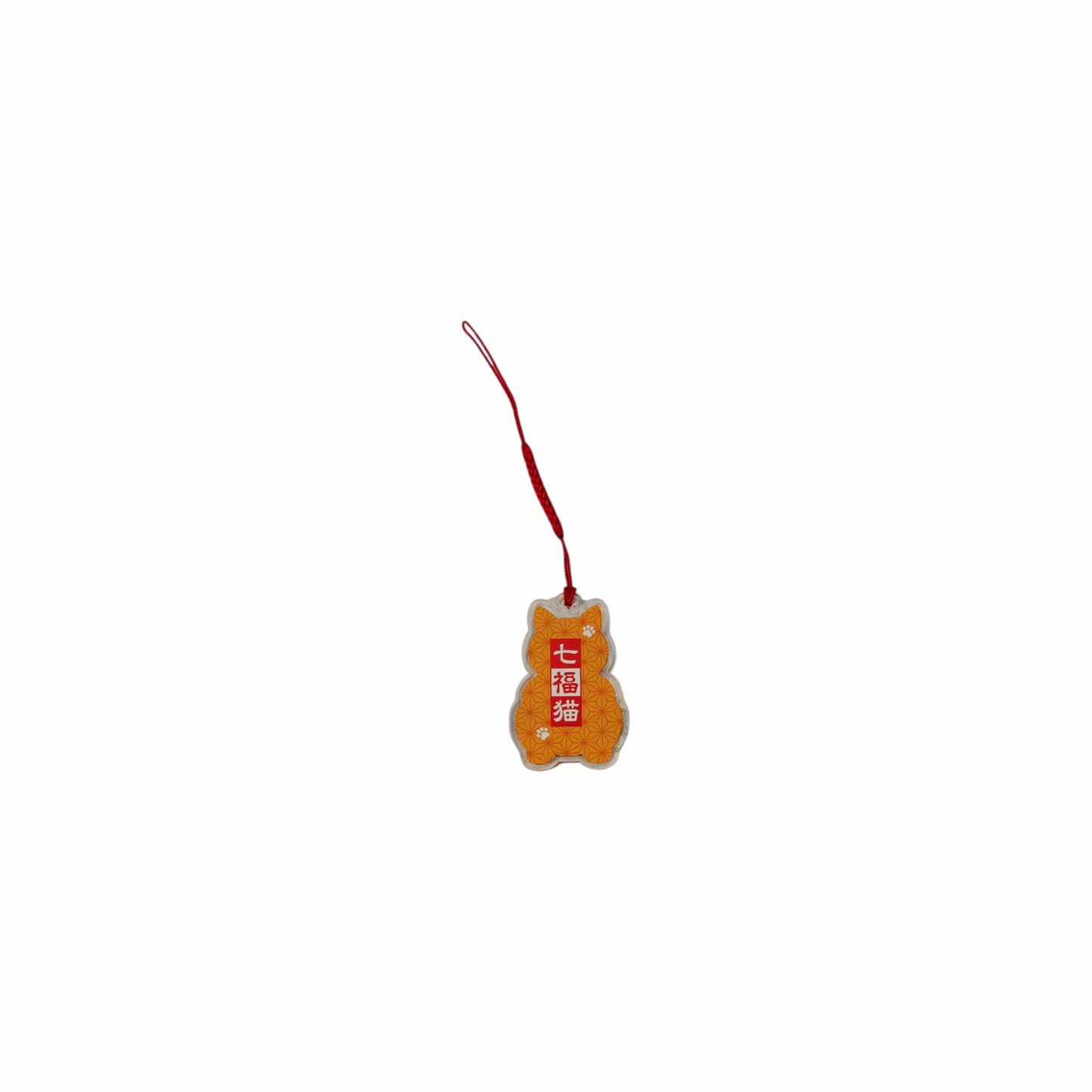 日本白鬚神社 七福猫みぃ 亞克力御守 (万華鏡箔-現貨)