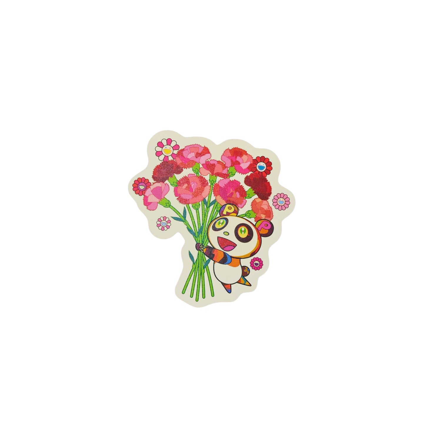 村上隆 Takashi Murakami Panda Cub with Carnation Post Card