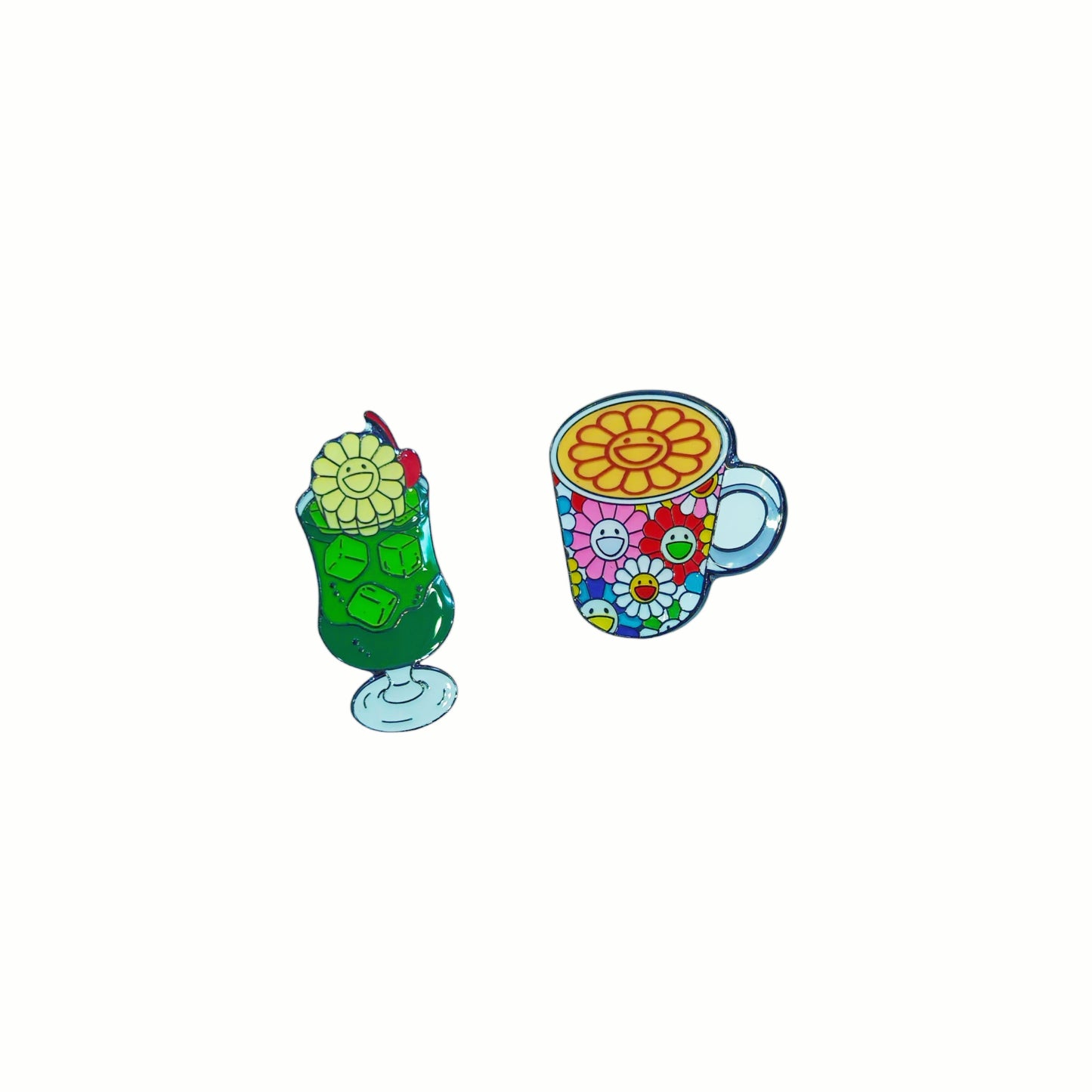 村上隆 Takashi Murakami Cafe Zingaro Limited Metal Pin