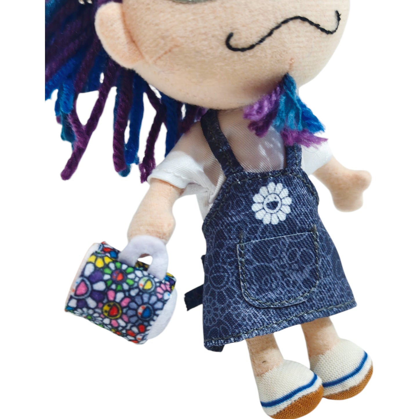 村上隆 Takashi Murakami Cafe Zingaro Murakami Doll Keychain (13cm)