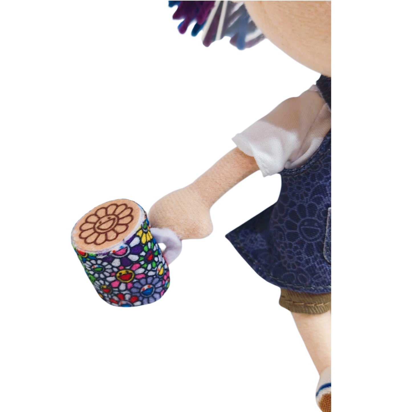 村上隆 Takashi Murakami Cafe Zingaro Limited Murakami Doll Keychain (19cm)
