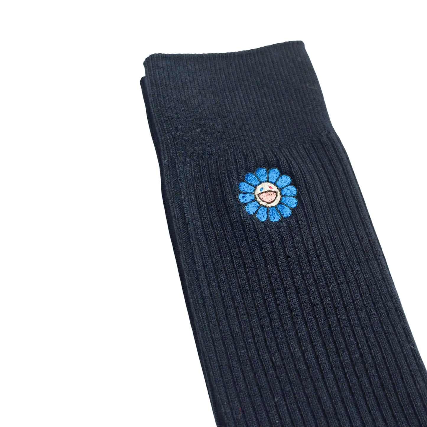 村上隆 Takashi Murakami Flower Patch Socks (Father - Navy)