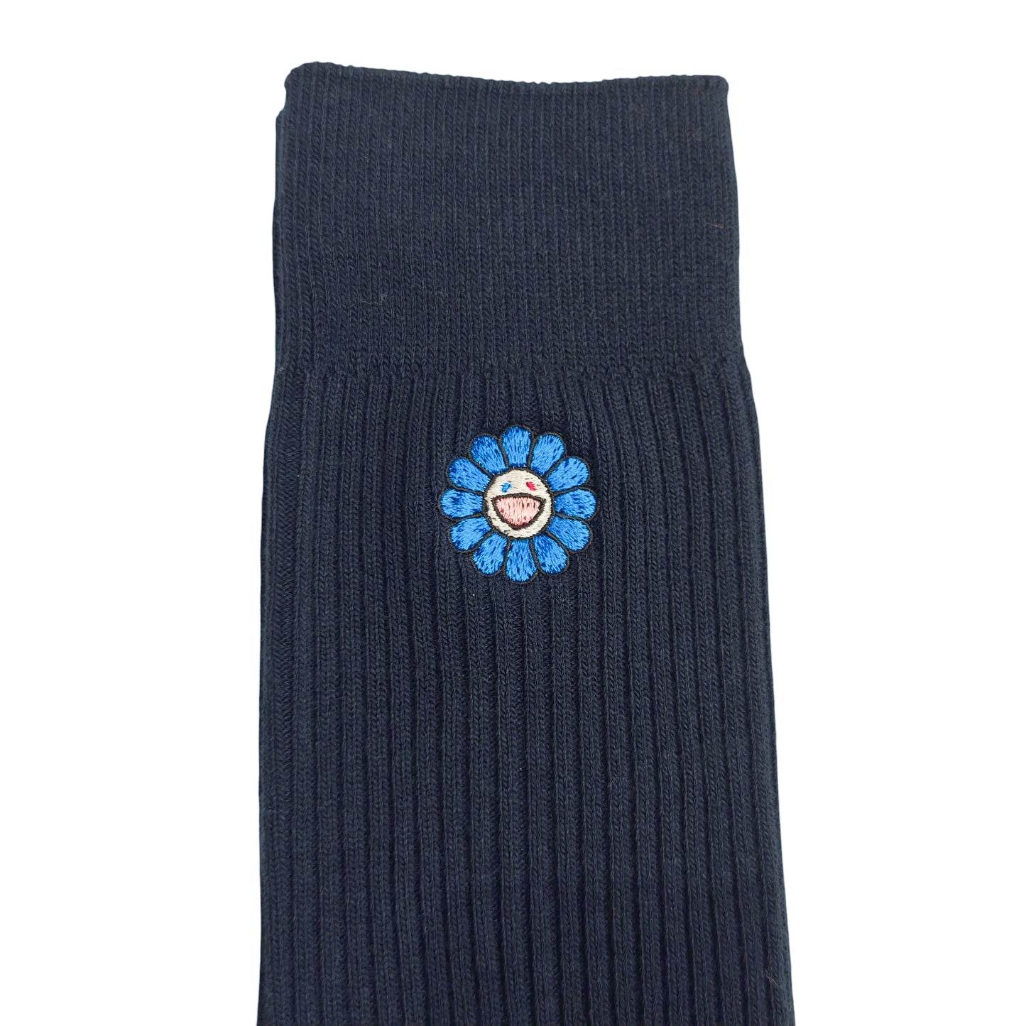 村上隆 Takashi Murakami Flower Patch Socks (Father - Navy)