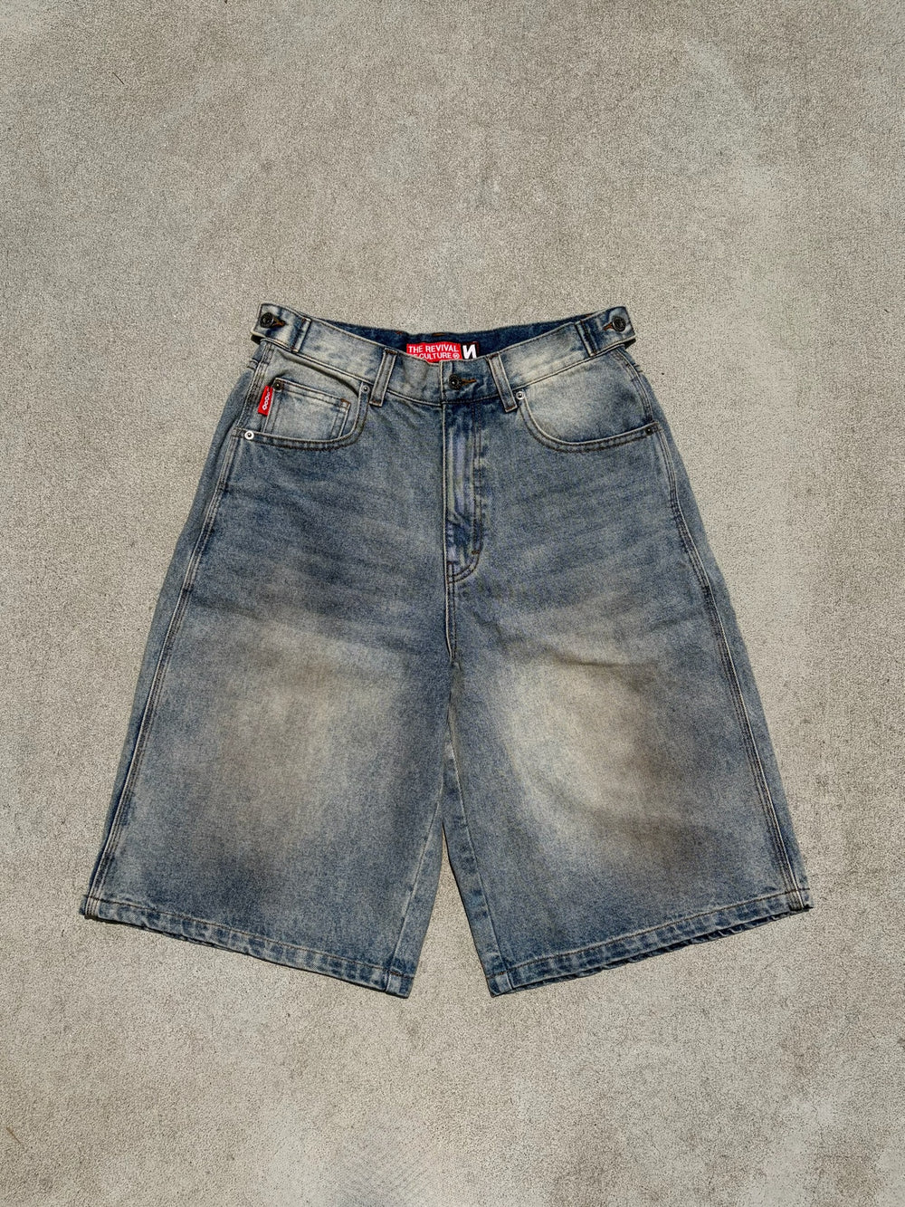 9090 OG Logo Painted Buggy Jorts